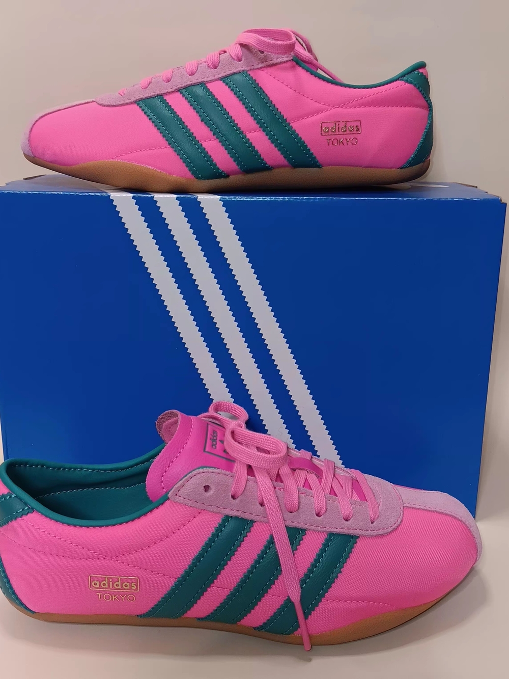 adidas Tokyo Pink & Teal Sneakers